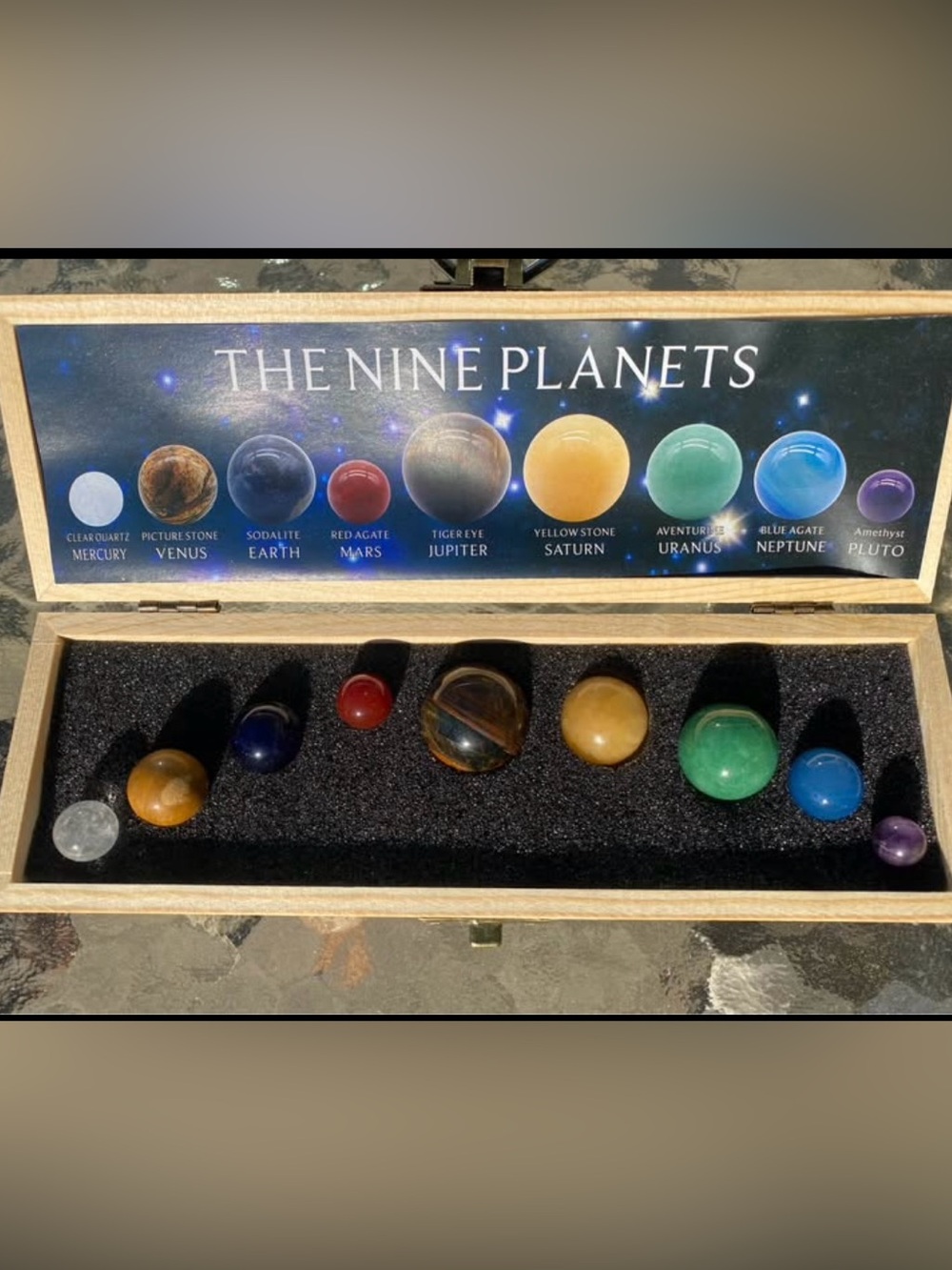 The Nine Planets Crystal Set